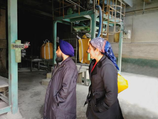 Photos of Indian Clients' Visit